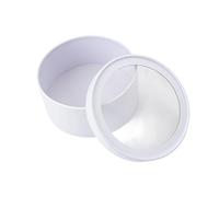 Decorative Round Floral Display Bucket with Secure Lid Great for Wrapping and Celebrations PVC Flower Arrangement Holder