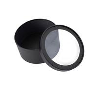 Decorative Round Floral Display Bucket with Secure Lid Great for Wrapping and Celebrations Windowed Flower Packaging Box MothersDay Flower Bucket