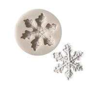 Decorative Seasonal Ornament Snowflake Silicone Mold for Creating Festival Decorations and Edible Craft Silicone Snowflake Baking Mold