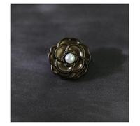 Decorative Sewing Buttons10 Pcs Beautiful Pearl Flower Buttons for Shirt Women's Clothing Accessories Skirt for(Bronze,18mm)