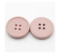 Decorative Sewing Buttons10PCs 21/25/30mm Resin Buttons Scrapbooking 4 Holes Round Button DIY Coat Garment Handmade Clothing(Light Pink,30mm Dia.)