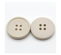Decorative Sewing Buttons10PCs 21/25/30mm Resin Buttons Scrapbooking 4 Holes Round Button DIY Coat Garment Handmade Clothing(Apricot,30mm Dia.)
