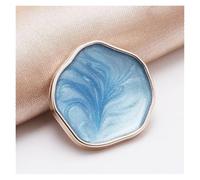 Decorative Sewing Buttons21/25/30mm Colorful Plastic Large Buttons for Women Clothes Wedding Dress Shirt Blouse Coat Windbreaker Sweater(Sky Blue,25MM 5PCS)