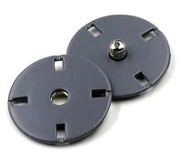 Decorative Sewing Buttons5 Pairs Metal Snap Button for Clothing Fasteners Press Buttons Stud Coat Clothes Accessories23mm(Color 12,12.5mm)