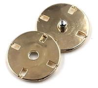 Decorative Sewing Buttons5 Pairs Metal Snap Button for Clothing Fasteners Press Buttons Stud Coat Clothes Accessories23mm(Color 17,12.5mm)