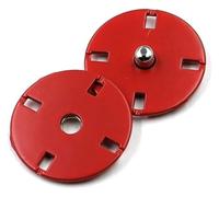 Decorative Sewing Buttons5 Pairs Metal Snap Button for Clothing Fasteners Press Buttons Stud Coat Clothes Accessories23mm(Color 4,15mm)