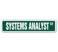 Decorative Signs With Sayings Systems Analyst Street Sign Computer Wiz It Information Technology Street Sign 4x16 inches