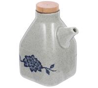 Decorative Soy Sauce Bottle for Vinegar, Soy Sauce Storage Jar (350ml)