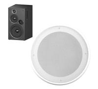 Decorative Speaker Grill - Metal Audio Cover Panel, Ventilated Circular Mesh Guard, Automotive Interior Accent Protector, Compact Flush Mount Sound Shield Frame | for Vehicle Cabin Roof Door Stereo En