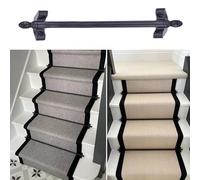 Decorative Stair Carpet Rods - Secure and Style Your Carpet Runners on Wooden Staircases