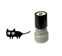 Decorative Stamp Scrapbooking Background Stamp Kitten Animal Theme for Scrapbook Card Making Journal Planner Album Student Motivation Craft Tool