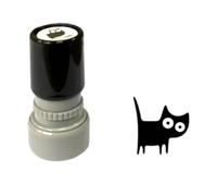 Decorative Stamp Scrapbooking Background Stamp Kitten Animal Theme for Scrapbook Card Making Journal Planner Album Student Motivation Craft Tool