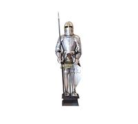 Decorative statue Knight Armor Home Decor Figurine Medieval Iron Decoration Statue Sculpture Office Desktop Ornaments Statue Home Decorations