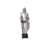 Decorative statue Knight Armor Home Decor Figurine Medieval Iron Decoration Statue Sculpture Office Desktop Ornaments Statue Home Decorations