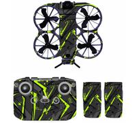 Decorative Sticker Kit for DJI Neo2, Waterproof Skin Sticker Protective Film Decal DIY Accessory for DJI Neo2 Drone, Controlle and Battery (C07)