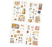 Decorative Sticker Scrapbooking Bullets Journals Stickers for Planner Journal Notebook Diys Laptops Decorative for Scrapbooking