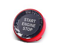 Decorative Stickers Compatible with BMW 3 Series E90 E91 E92 E93 2005 2006 2007 2008 2009 2010 2011 2012 Car Engine Start Stop Switch Button(Crystal Red)