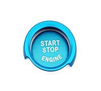 Decorative Stickers Compatible with for 3 Series E90 E91 E92 E93 2005 2006 2007 2008 2009 2010 2011 Car Engine Start Stop Button Cover Ring Sticker