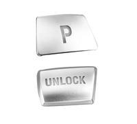 Decorative stickers Compatible With For 7 Series F01 2009 2010 2011 2012 2013 2014 2015 Car Gear Shift Knob P UNLOCK Button Cover Trim Accessories