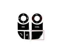 Decorative Stickers Compatible with Land for Rover for Vogue for Sport for Discovery 5 2017 Car Steering Wheel Button Cover Sticker(Steering Wheel B)