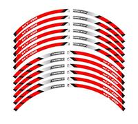 Decorative Stickers For Ya&maha For MT-09 Motorcycle Outer Rim Stickers Wheels Border Reflective Decals Decoration Sticker Wheel Hub Reflective Stripe(Style 2)