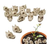 Decorative Stones for Vases | Dragon Skull Stones for Plants | Resin Decoration 20 Pieces for Crafts Indoor and Outdoor Gardening Aquarium