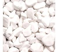 Decorative Stones Natural Marble Extra White PEBBLES 30-60mm Landscape Garden Home (500)