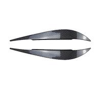 Decorative Strips Car Front Headlight Eyebrow Trim Cover Stickers For 4 Series F32 F33 F36 2014 2015-2020 Auto Accessories(Carbon Fiber Look)