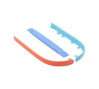 Decorative Strips Designed Specifically for Nintendo Switch 2 Left and Right Handle Controllers to Complement Original Form Factor and Ergonomics (Left red right blue)