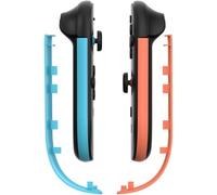 Decorative Strips Handle Accents for Switch 2 Joy-Con Left Right Controllers Custom Gaming Accessories Enhance Grip and Style (Left Blue Right Orange)