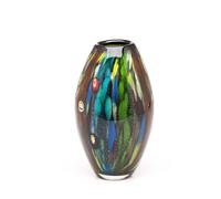 Decorative table vase - italian murano style - glass - 9.8" (25cm)