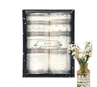 Decorative Tape - Journaling Tape | Lace Border Stickers for Planner Decorating Wall Decor Journaling Furniture Accenting Home Classroom Projects Wrapping Card-making