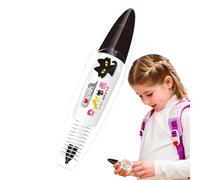 Decorative Tape Pen - ABS PC And POM 0.98x4.53in | Cartoon Pattern DIY Stickers Machine Pen | Press Type Correction Tape - For Diaries Envelopes And Hand Accounts