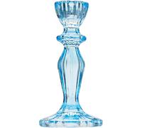 Decorative Taper Candle Stand, Sky Blue Elegant Holder for Partay Decor
