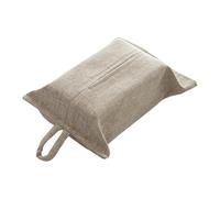 Decorative Tissue Box Sleeve Napkin Dispenser With Hanging Rope Stylish Paper Towel Holder For Kitchen And Bathroom Use Versatile Tissue Box Sleeve