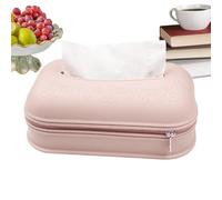 Decorative Tissue Holders - Silicone Adhesive Wall Mount - Decorative Wall Tissue Box Holder for Napkins, Paper, Bathroom, Bedroom, Living Room, Kitchen, Home,