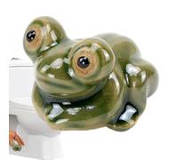 Decorative Toilet Bolt Covers - Frog Decorative Toilet Floor Bolt Cap - Dustproof Porcelain Screw Cover Caps for Enhanced Bathroom Decor, Gadgets
