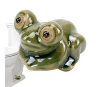 Decorative Toilet Bolt Covers, Porcelain Toilet Bolt Covers | Cute Frog Shaped Floor Bolt Decorative Caps | Decorative Screw Cover Caps