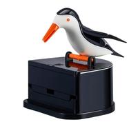 Decorative Toothpick Holder Bird-Shaped Tooth Picks Organizer | Toothpick Storage Holder for Home Bathroom Vanity Countertop Kitchen Apartment Dormitory Party Living Room Bedroom Black