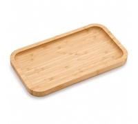 Decorative Tray Rectangular - Bathroom Vanity Tray - Bamboo Organizer
