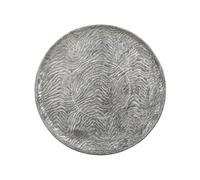 Beliani Rustic Decorative Tray Silver Kitnos
