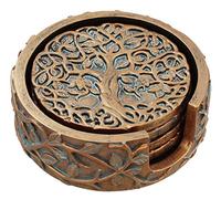 Decorative Tree of Life Coaster Set - Celtic Art