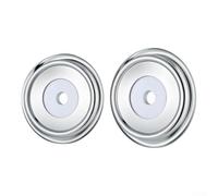 Decorative Tub Spout Ring for Bathroom Renovation Silver(Two)