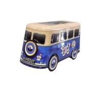 Decorative Van Biscuit Tin with Scottish Shortbread Biscuits - Collectible Keepsake Vehicle Design Filled with Rich Butter Shortbread Cookies (Pack Of 1(Blue))