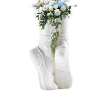 Decorative Vase,Decorative Ceramic Flores Vase | Ballet Shoes Flower Arrangement Crafts, Pottery Table Centerpieces for Dining Table Desk