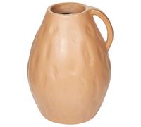 Decorative Vase KULIM 40 cm Ceramic Dark Beige