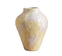 Decorative Vase Painted Ceramic Vase Home Decor for Tabletop Wall Flower Arranger for Fresh Dried Flowers for Home Decor(Medium)