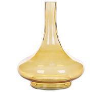 Decorative Vase PANEER 30 cm Glass Yellow