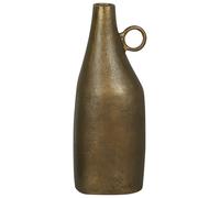 Beliani Decorative Vase SAMBHAR Metal 46 cm Brass, Brown