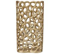 Decorative Vase SANCHI Metal 33 cm Gold